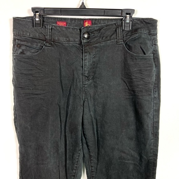 Sasson black jeans women’s size 10 - Picture 2 of 10